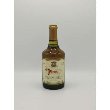 Arbois Vin Jaune 1978 Auguste Pirou 62 cl 89,00 € 1978 chez Millésimes à la Carte