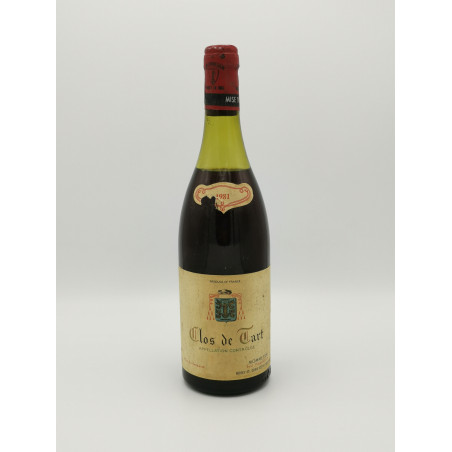 Clos de Tart 1981 monopole Grand Cru Mommessin 75cl 675,00 € 1981 chez Millésimes à la Carte