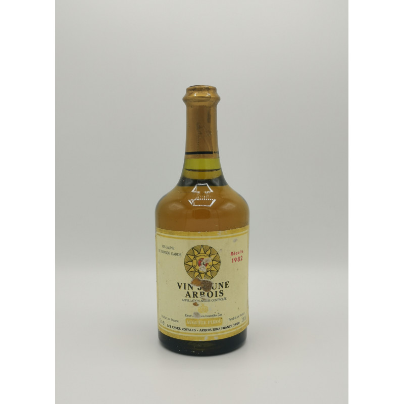 Arbois Vin Jaune 1982 Auguste Pirou 62 cl 85,00 € 1982 chez Millésimes à la Carte