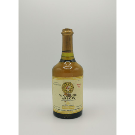 Arbois Vin Jaune 1982 Auguste Pirou 62 cl 85,00 € 1982 chez Millésimes à la Carte