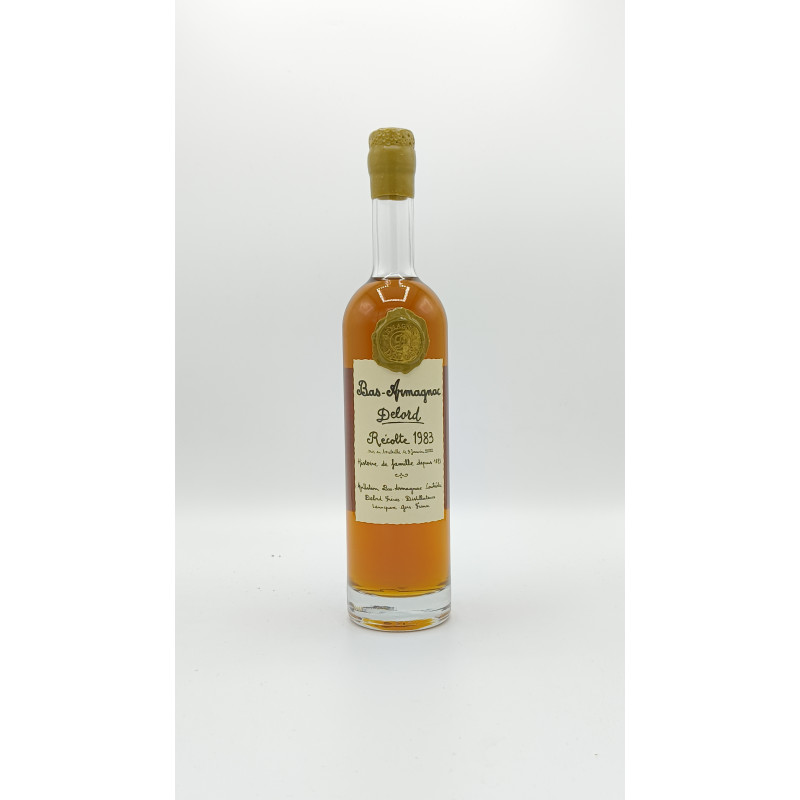 Bas Armagnac 1983 Delord 50 cl 99,00 € 1983 chez Millésimes à la Carte