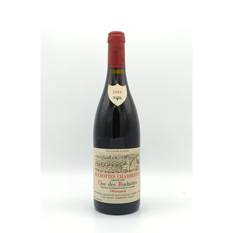 Ruchottes Chambertin Grand Cru Clos des Ruchottes Monopole 1995 Domaine Armand Rousseau 75 cl 2,495.00 1995 chez Millésimes à...