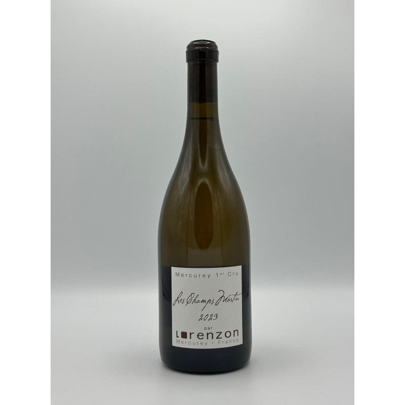 Mercurey 1er Cru 2023 Les Champs Martin Bruno Lorenzon 75cl 78,00 € Côte Chalonnaise chez Millésimes à la Carte