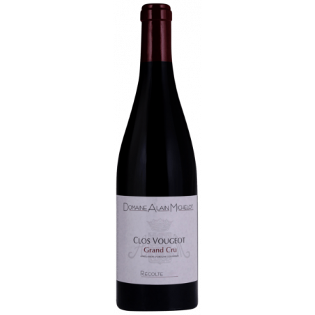 Clos Vougeot Grand Cru 2016 Domaine Alain Michelot 75 cl 189,00 € Côte de Nuits chez Millésimes à la Carte