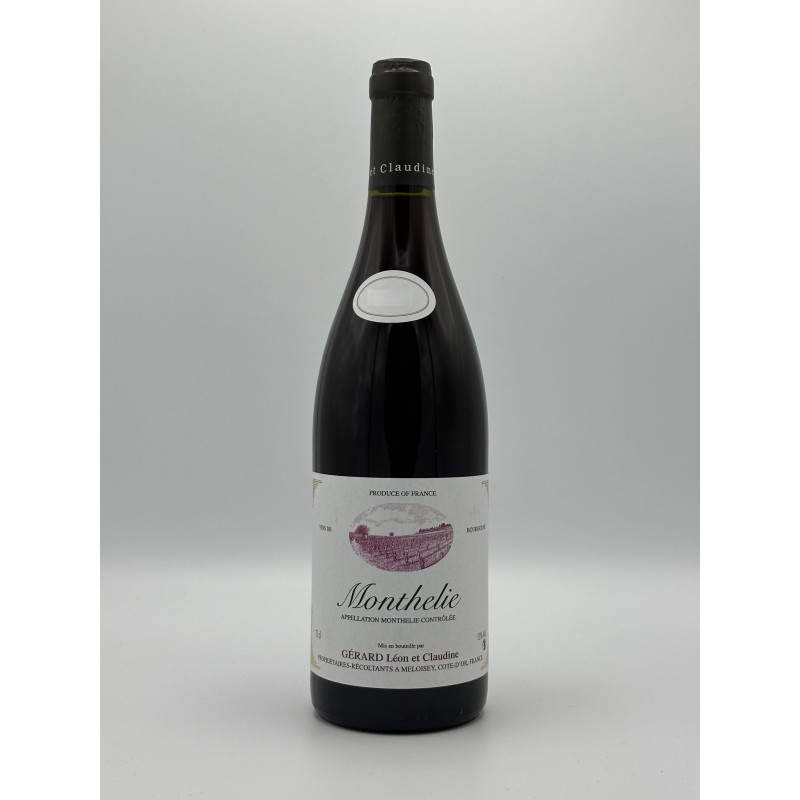 Monthelie 2018 Domaine Gérard 75 cl 28,00 € Côte de Beaune chez Millésimes à la Carte