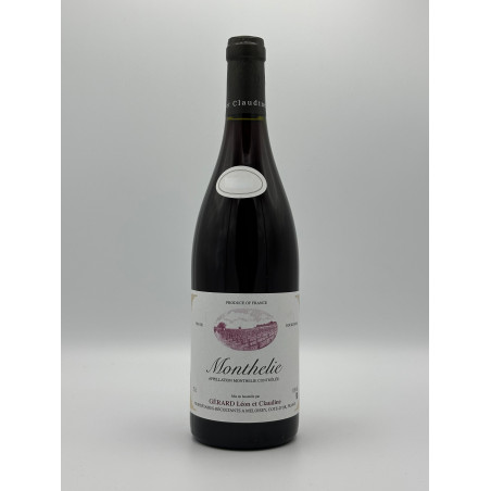 Monthelie 2018 Domaine Gérard 75 cl 28,00 € Côte de Beaune chez Millésimes à la Carte