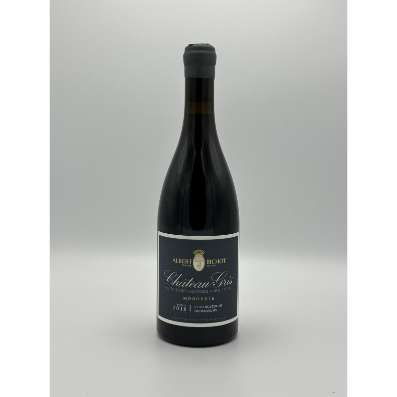 Nuits-saint-georges 1er Cru 2018 Château Gris Monopole Albert Bichot 75cl 89,00 € Rouge chez Millésimes à la Carte