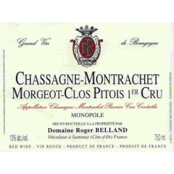 Chassagne Montrachet 1er Cru 2023 Morgeot Clos Pitois Rouge Domaine Roger Belland 75 cl 57,00 € Côte de Beaune chez Millésime...