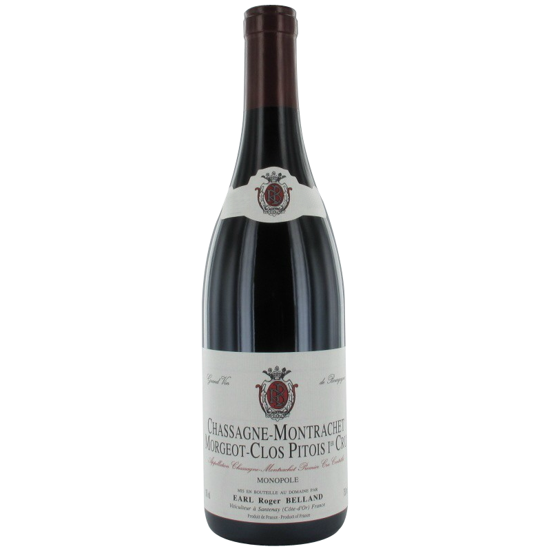 Chassagne Montrachet 1er Cru 2023 Morgeot Clos Pitois Rouge Domaine Roger Belland 75 cl 57,00 € Côte de Beaune chez Millésime...