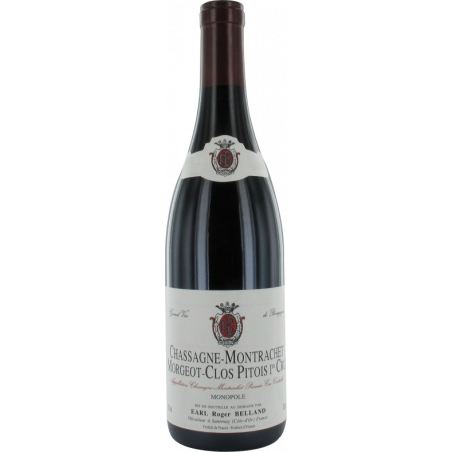Chassagne Montrachet 1er Cru 2023 Morgeot Clos Pitois Rouge Domaine Roger Belland 75 cl 57,00 € Côte de Beaune chez Millésime...
