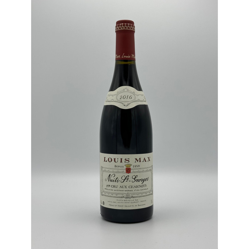 Nuits Saint Georges 1er Cru Aux Chaignots 2016 75 cl 85,00 € Côte de Nuits chez Millésimes à la Carte