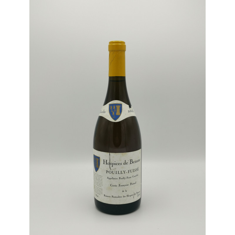 Pouilly Fuissé 2006 Cuvée Françoise Poisard Hospices de Beaune 75cl 99,00 € Les vins blancs chez Millésimes à la Carte