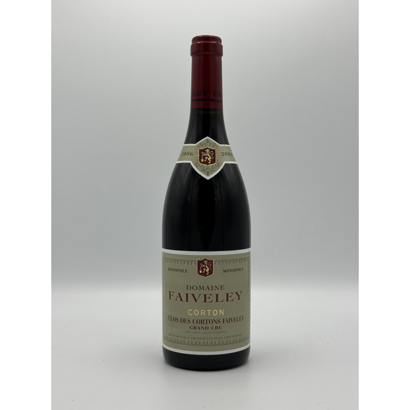 Corton Grand Cru Les Cortons Monopole 2006 Domaine Faiveley 75 cl 149,00 € Rouge chez Millésimes à la Carte