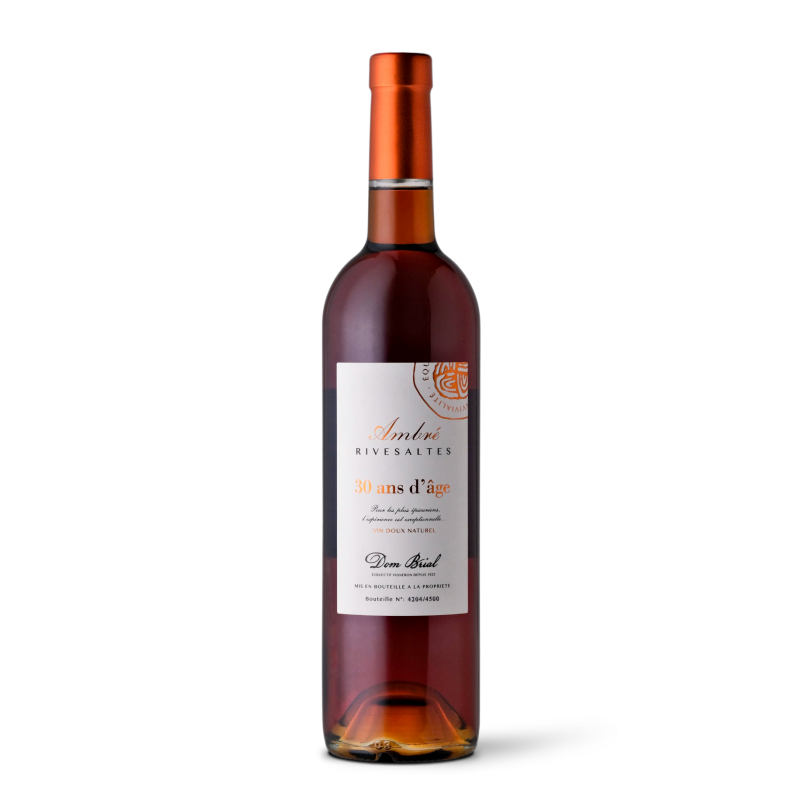 Rivesaltes Ambré 30 ans d'âge Dom Brial 75 cl 35,00 € Autres régions chez Millésimes à la Carte