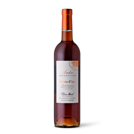 Rivesaltes Ambré 30 ans d'âge Dom Brial 75 cl 35,00 € Autres régions chez Millésimes à la Carte