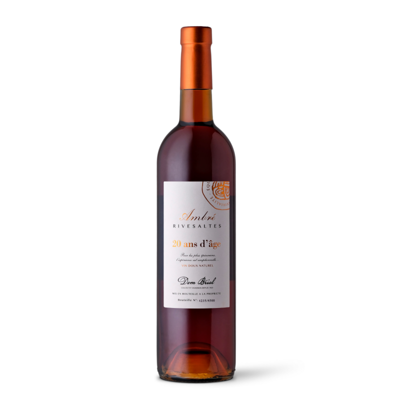 Rivesaltes Ambré 20 ans d'âge Dom Brial 75 cl 25,00 € Autres régions chez Millésimes à la Carte