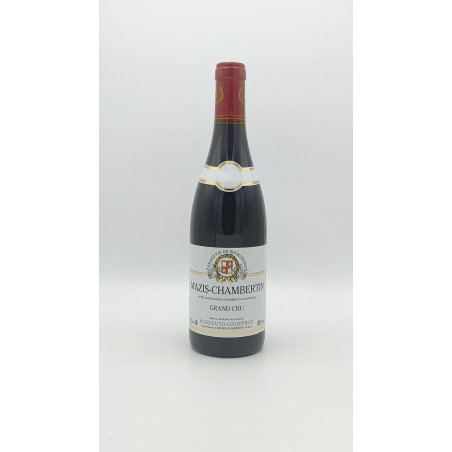 Mazis Chambertin Grand Cru 2012 Domaine Harmand Geoffroy 75 cl 345,00 € Côte de Nuits chez Millésimes à la Carte