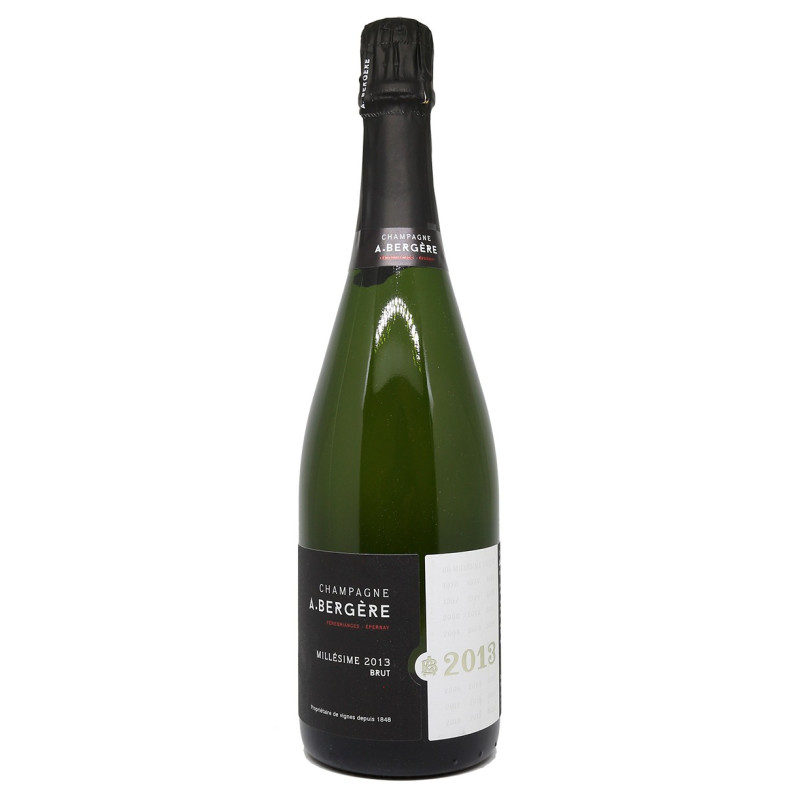 Champagne Brut Millésime 2013 A. Bergère 75 cl 55,00 € Champagne chez Millésimes à la Carte