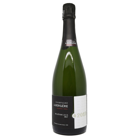 Champagne Brut Millésime 2013 A. Bergère 75 cl 55,00 € Champagne chez Millésimes à la Carte
