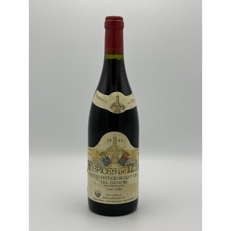 Nuits Saint Georges 1er Cru 1996 Les Didiers Cuvée Paul Cabet Hospices de Nuits 169,00 € Vins des Hospices de Nuits chez Mill...