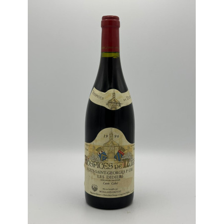 Nuits Saint Georges 1er Cru 1996 Les Didiers Cuvée Paul Cabet Hospices de Nuits 169,00 € Vins des Hospices de Nuits chez Mill...