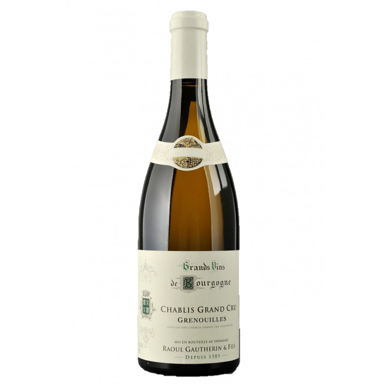 Chablis Grand Cru Grenouille 2017 Domaine Raoul Gautherin 75 cl 115,00 € Chablis chez Millésimes à la Carte