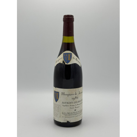 Savigny Les Beaune 1er Cru Cuvée Forneret 1986 Hospices de Beaune 75cl 135,00 € Côte de Beaune chez Millésimes à la Carte