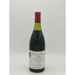 Monthelie 1er Cru 1986 Cuvée Lebelin 75cl Hospices de Beaune 129,00 € Les vins rouges chez Millésimes à la Carte