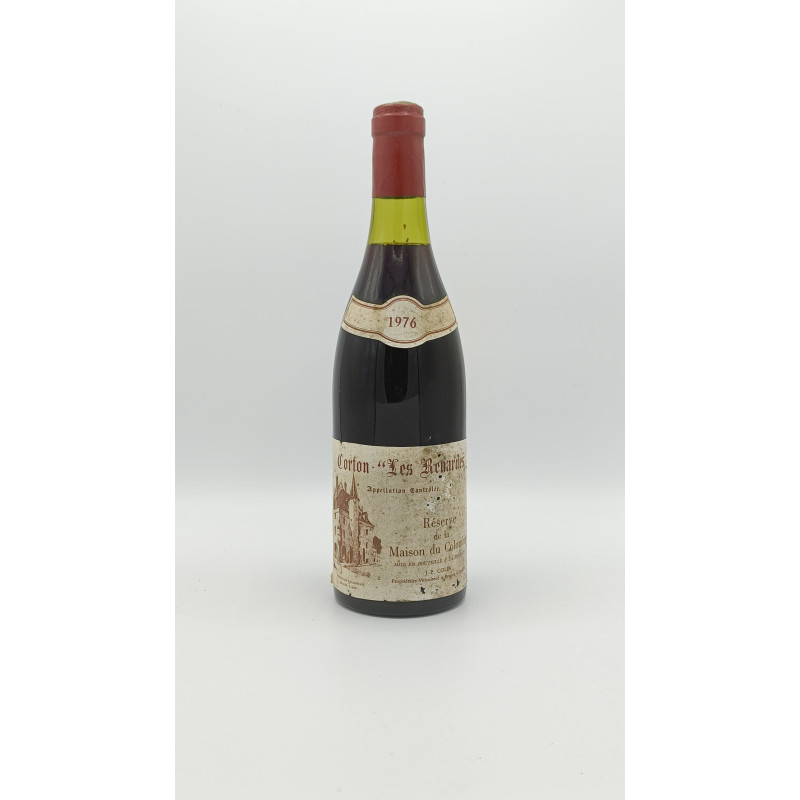 Corton Renardes Grand Cru 1976 Réserve de la Maison du Colombier J.P Colin 75 cl 165,00 € Rouge chez Millésimes à la Carte