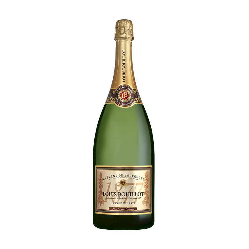 Crémant de Bourgogne Brut Rosé Perle de vigne Louis Bouillot 150 CL 32,00 € Appellations régionales chez Millésimes à la Carte