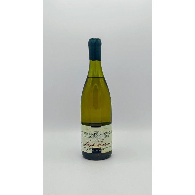 Très Vieux Marc de Bourgogne des Dames Huguettes 43% Joseph Cartron 70 cl 35,00 € Spiritueux chez Millésimes à la Carte