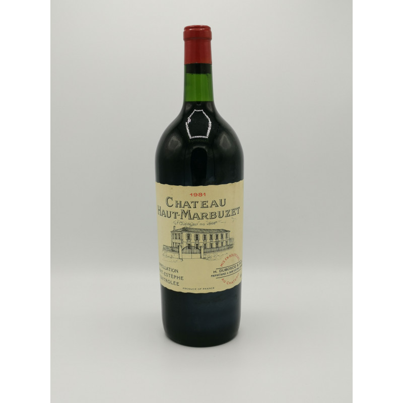 Château Haut Marbuzet 1981 Saint Estèphe 150cl 185,00 € Bordeaux chez Millésimes à la Carte