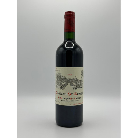 Château Saint Georges Saint Emilion 2006 Saint Georges Saint Emilion 75 cl 49,00 € Bordeaux chez Millésimes à la Carte