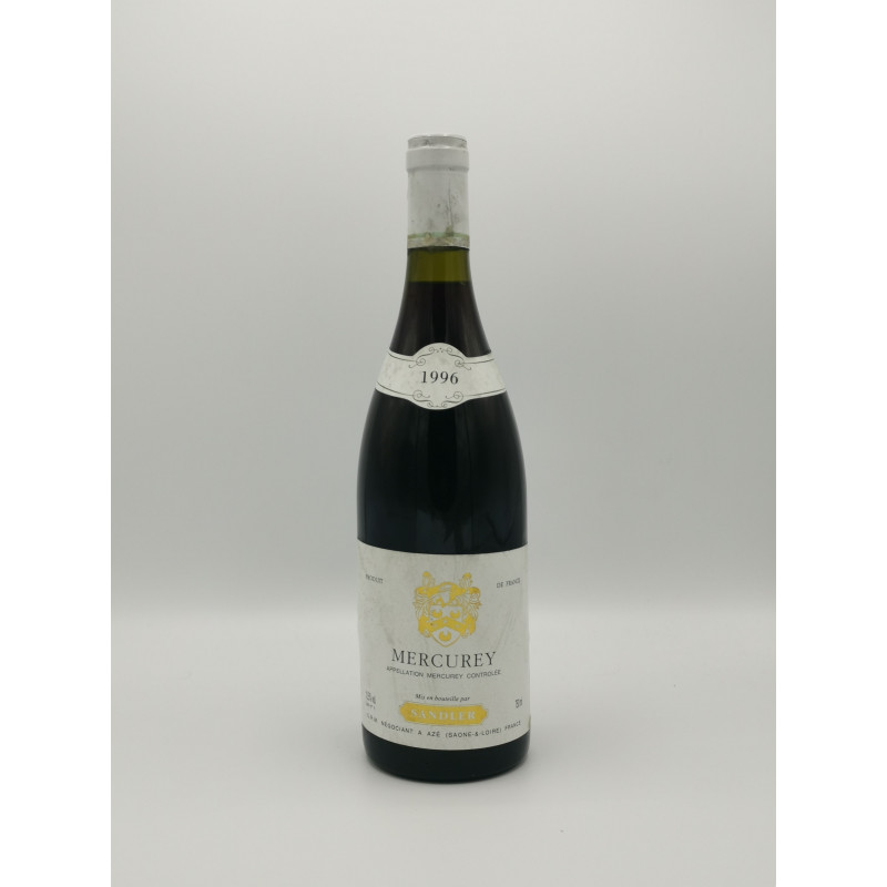 Mercurey 1996 Sandler 75 cl 49,00 € Rouge chez Millésimes à la Carte