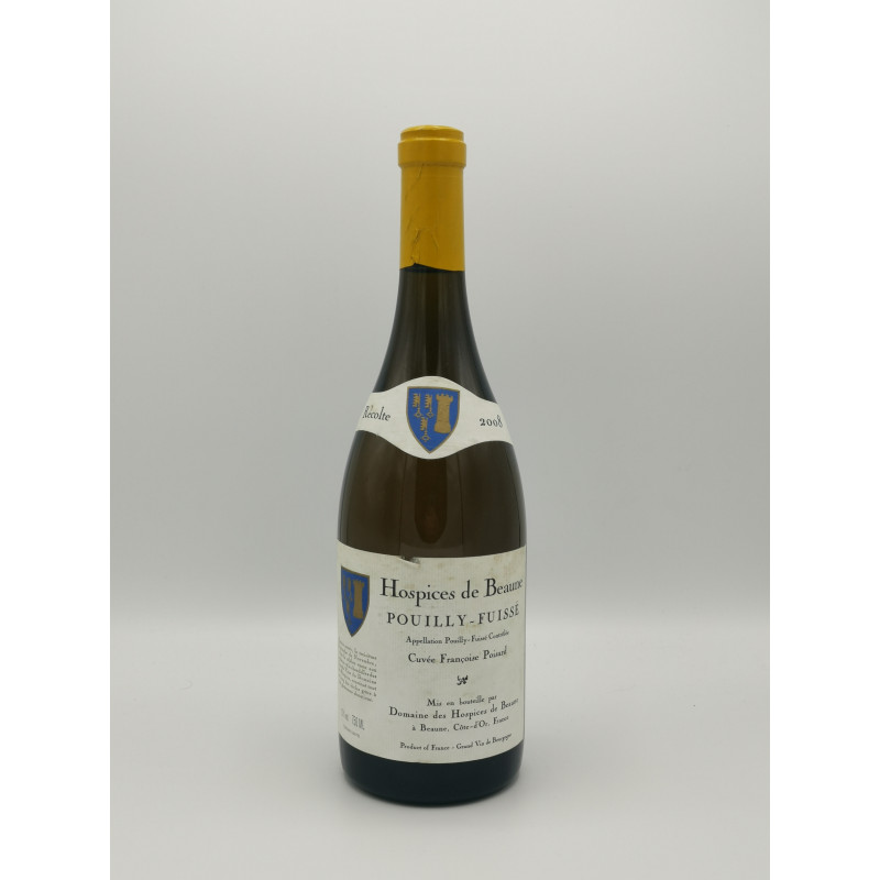 Pouilly Fuissé 2008 Cuvée Francoise Poisard Hospices de Beaune 75cl 99,00 € Pouilly Fuissé Cuvée Françoise Poisard chez Millé...