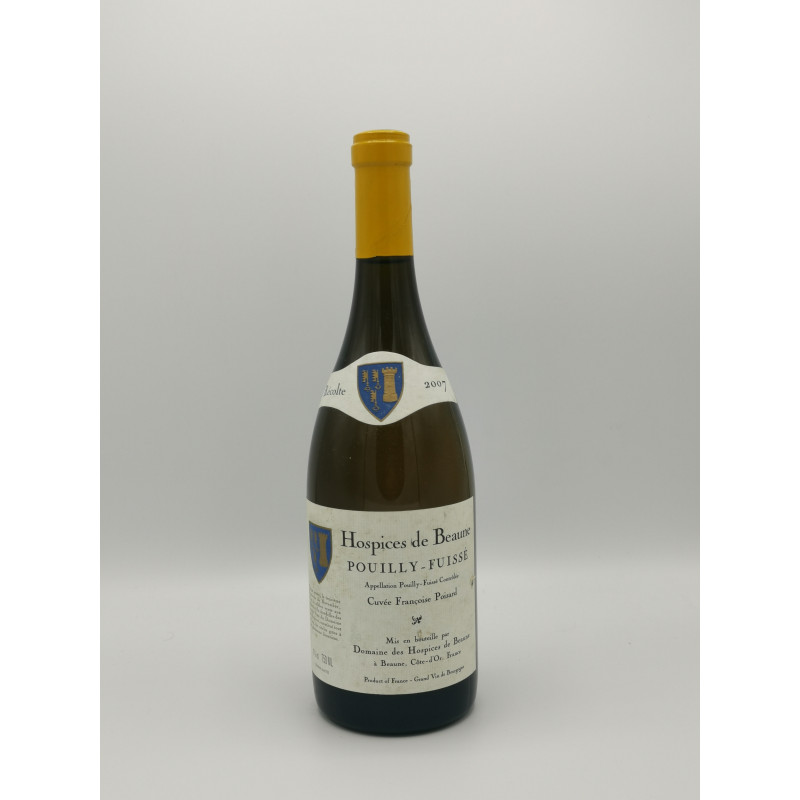 Pouilly Fuissé 2007 Cuvée Francoise Poisard Hospices de Beaune 75cl 99,00 € Pouilly Fuissé Cuvée Françoise Poisard chez Millé...