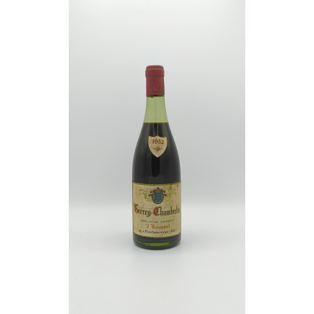 Gevrey Chambertin 1952 J.Roussel 75 cl 319,00 € Rouge chez Millésimes à la Carte