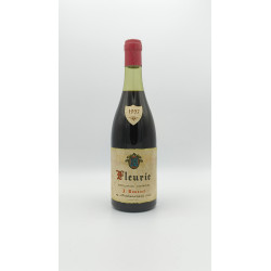 Fleurie 1957 J. Roussel 75 cl 99,00 € Beaujolais chez Millésimes à la Carte