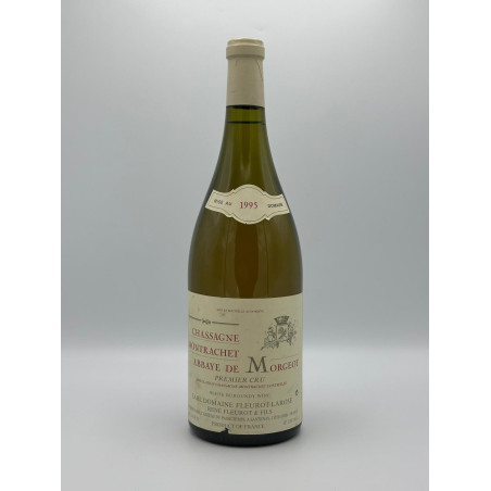 Chassagne Montrachet 1er Cru 1995 Abbaye de Morgeot Fleurot Larose 150cl 299,00 € 1995 chez Millésimes à la Carte