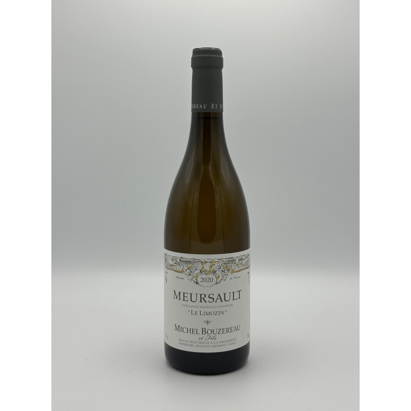 Meursault 2020 Le Limozin Michel Bouzereau 75 cl 99,00 € Blanc chez Millésimes à la Carte