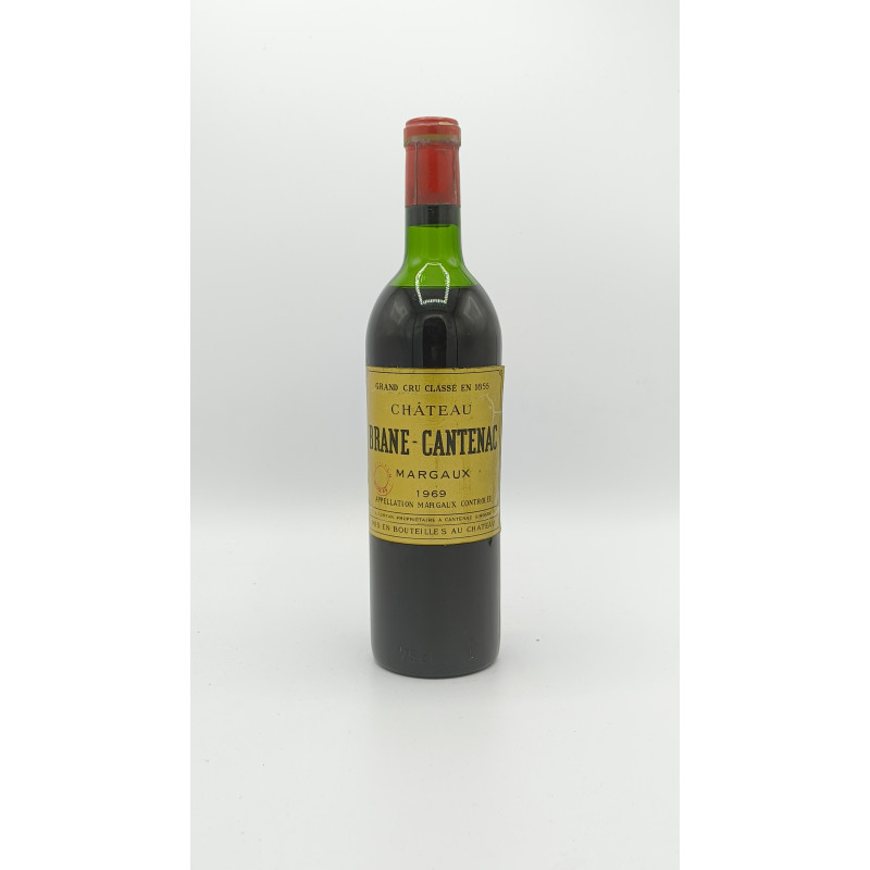 Château Brane Cantenac Margaux 1969 Grand Cru Classé 75cl 139,00 € Bordeaux chez Millésimes à la Carte