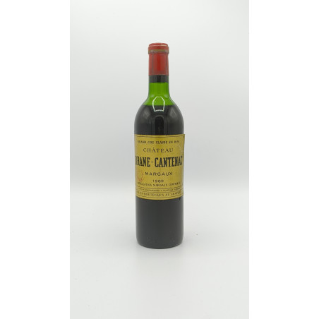 Château Brane Cantenac Margaux 1969 Grand Cru Classé 75cl 139,00 € Bordeaux chez Millésimes à la Carte