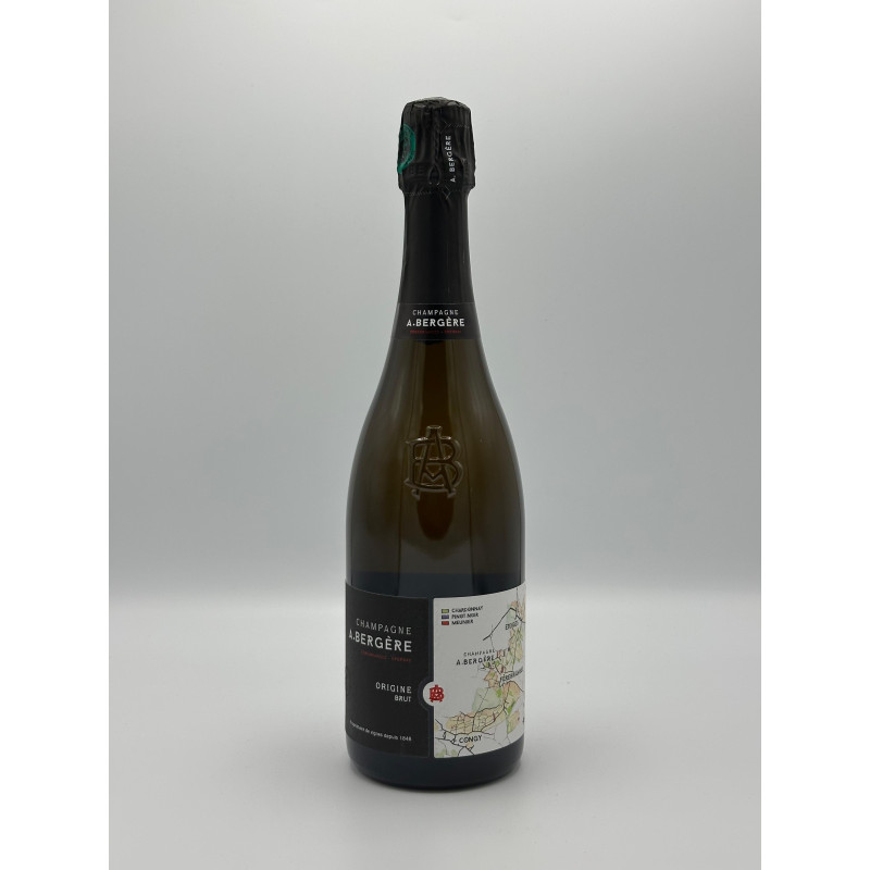 Champagne Origine Brut A. Bergère 75 cl 32,50 € Champagne chez Millésimes à la Carte