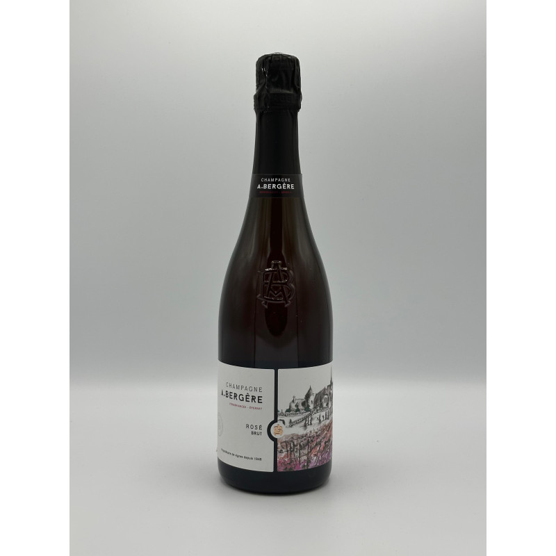 Champagne Rosé Brut A. Bergère 75 cl 35,00 € Champagne chez Millésimes à la Carte