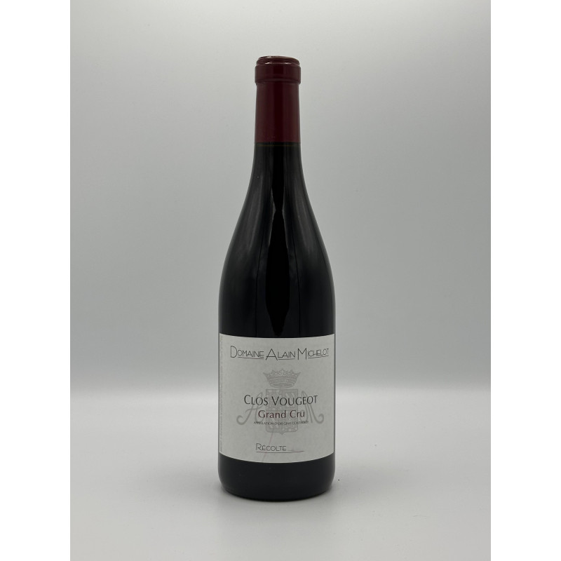 Clos Vougeot Grand Cru 2013 Domaine Alain Michelot 75cl 185,00 € Côte de Nuits chez Millésimes à la Carte