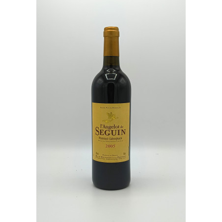 l'Angelot de Seguin 2005 Pessac Leognan 75 cl 59,00 € Bordeaux chez Millésimes à la Carte