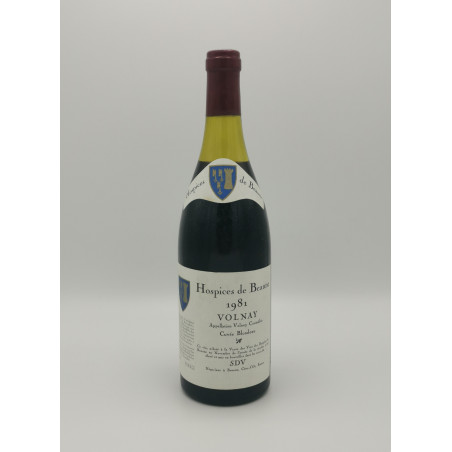 Volnay 1er Cru 1981 Cuvée Blondeau Hospices de Beaune75 cl 179,00 € Volnay Premier Cru chez Millésimes à la Carte