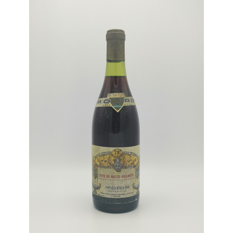 Côte de Nuits Villages 1972 Morin Père & Fils 75 cl 99,00 € Côte de Nuits chez Millésimes à la Carte