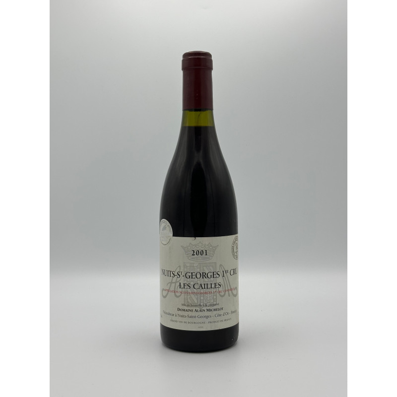 Nuits Saint Georges 1er Cru Les Cailles 2001 Domaine Alain Michelot 75 cl 109,00 € 2001 chez Millésimes à la Carte