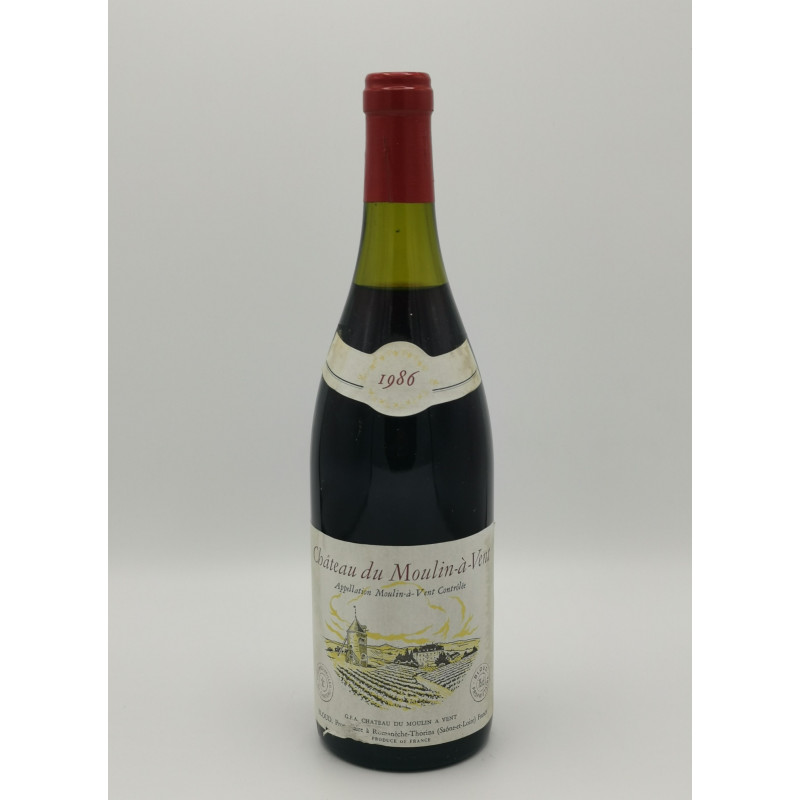 Moulin à Vent 1986 Château du Moulin à Vent 75 cl 75,00 € Beaujolais chez Millésimes à la Carte
